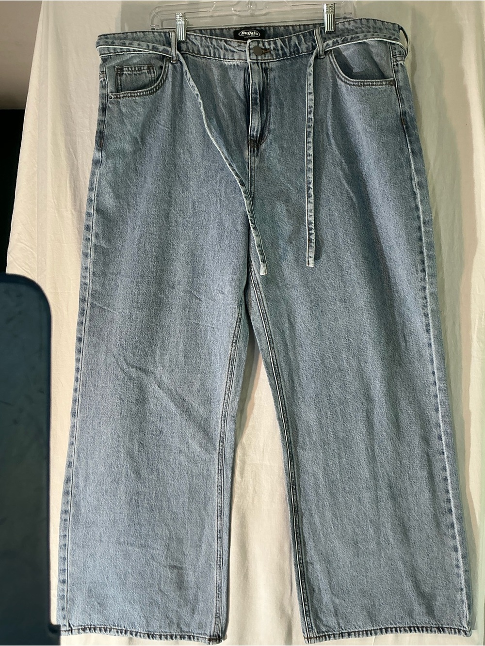 Buffalo Light Blue Wide Leg Jeans size 16